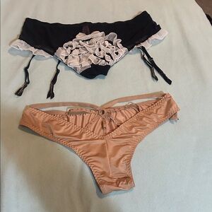 Victoria’s Secret panty bundle  2 pair size L